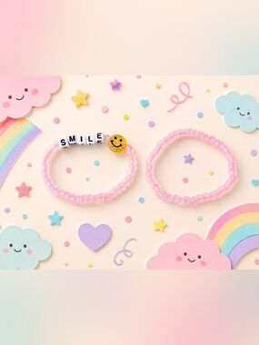 Smile Bright Kids Bracelet Set 6”